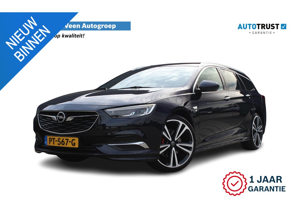 Opel Insignia Sports Tourer 1.5 Turbo Business Executive OPC Line | Incl. 12 maanden garantie | Stoelverwarming | Stuurverwarming | Trekhaak | Cruise | Airco | Bluetooth | Navigatie | Elektrische verstalbare stoelen | Apple Carplay/Android Auto |