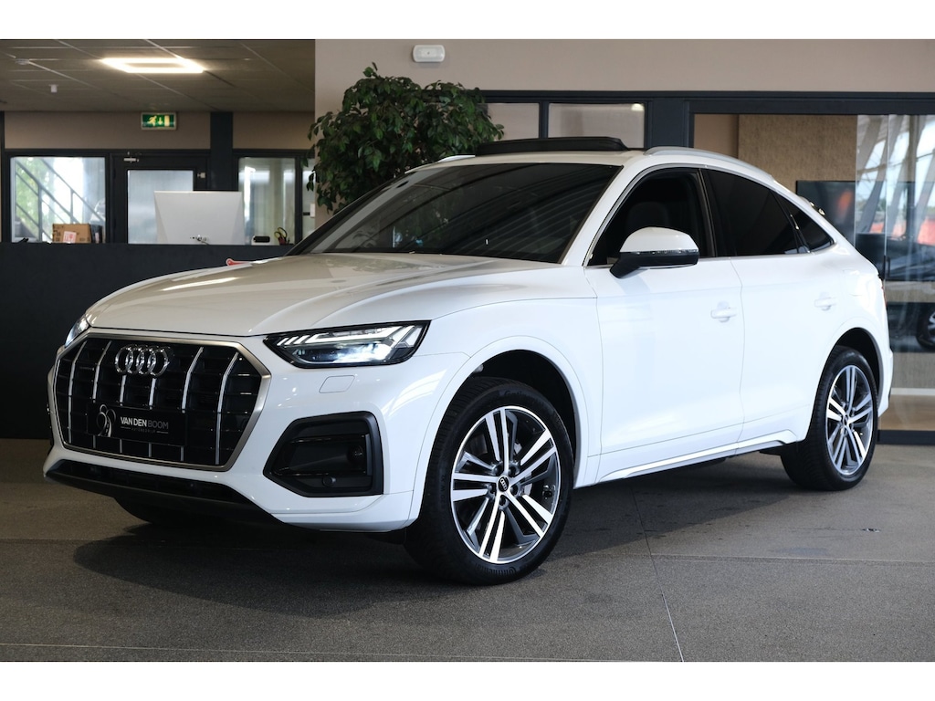 Audi Q5 Sportback 50 TFSIe 299pk PHEV S-line Pano Leder Matrix Camera Trekhaak