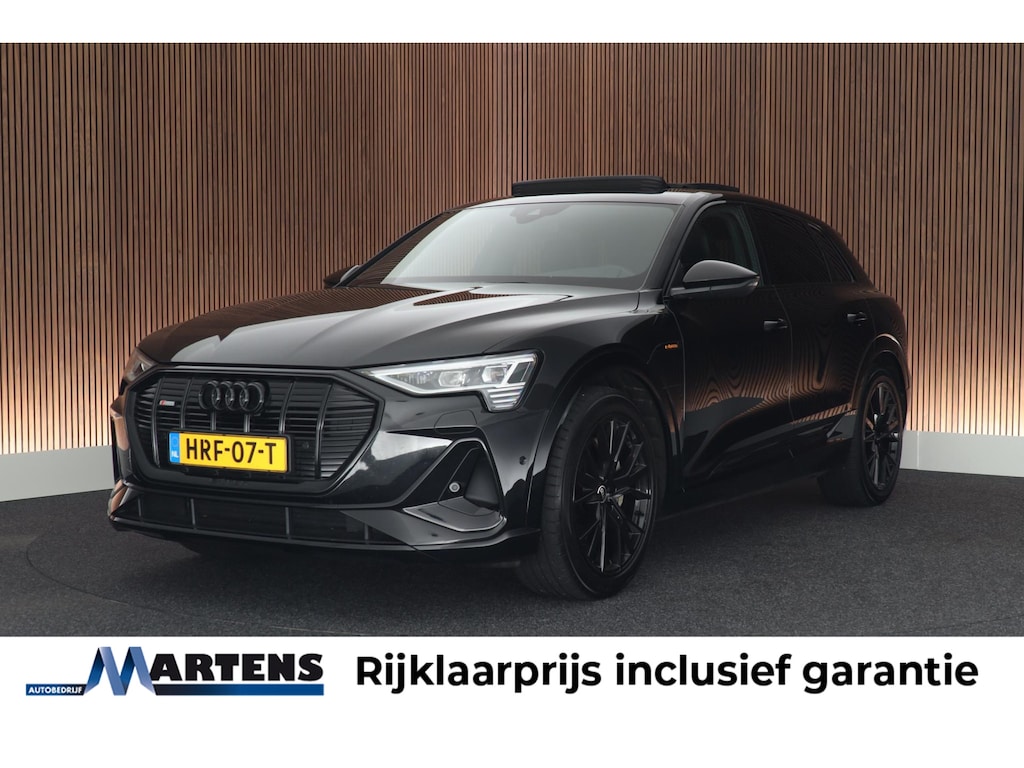 Audi E-tron 55 408pk 95 kWh quattro S Edition S-Line SOH 95% Panoramadak Trekhaak Camera Luchtvering Adaptive Cruise Navigatie