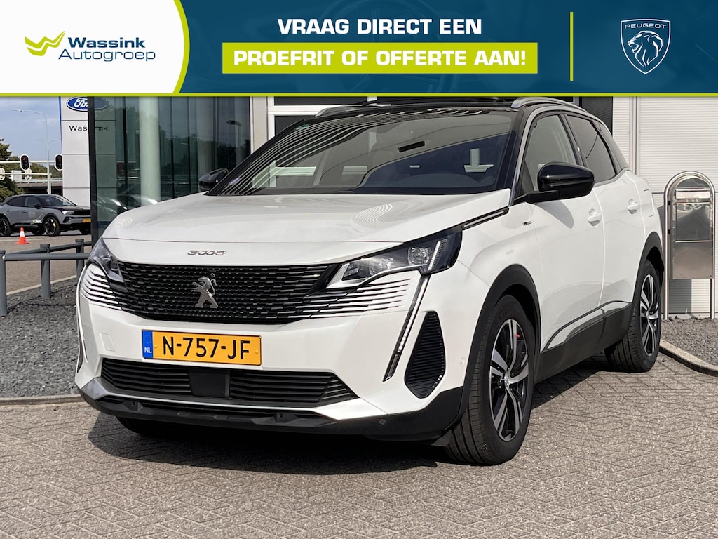 Peugeot 3008 1.6 HYbrid 225 GT PHEV | Panoramadak | Memory seats verwarmd | Navigatie | Parkeer camera | Adaptive cruise control