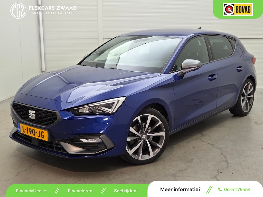 SEAT Leon 1.5 eTSI FR Business Intense - Automaat - Navi - Parkeerhulp - Org.NL