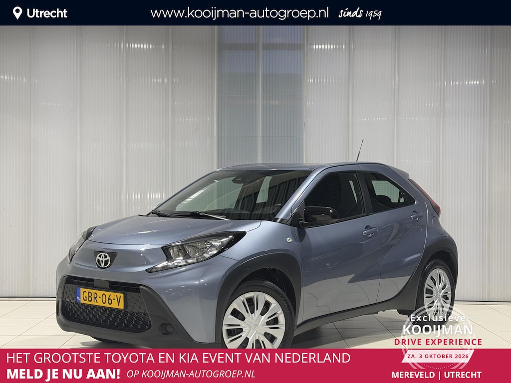 Toyota Aygo X 1.0 VVT-i MT Play BTW Auto, 1 Eigenaar, Orgineel Nederlandse auto, Apple Carplay/Android auto, Adaptieve cruise control
