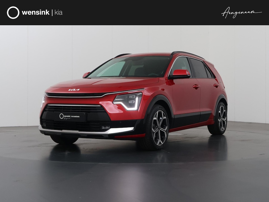 Kia Niro Hybrid 1.6 GDi DynamicPlusLine Edition | 18” lichtmetalen velgen | Leder |  Elektrisch verstelbare bestuurdersstoel | Stoel/Stuurwielverwarming | LED Koplampen | Elektrisch bedienbare achterklep |