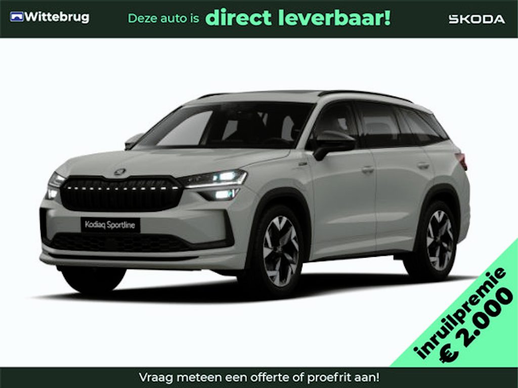 Skoda Kodiaq 1.5 TSI PHEV Sportline Business Comfort pakket / Panoramadak / Simply Clever Familie / Trekhaak