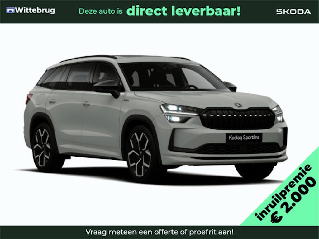 Skoda Kodiaq 1.5 TSI PHEV Sportline Business Comfort pakket / Panoramadak / Simply Clever Familie / Trekhaak / 20 inch