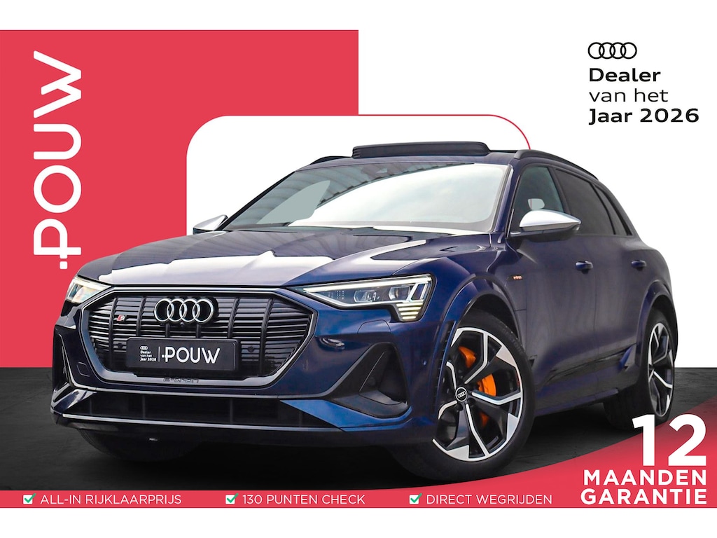 Audi E-tron S 503pk quattro 95 kWh | Panoramadak | Voorstoelen Verwarmd | Adaptive Cruise | Head-up | B&O Premium Soundsystem