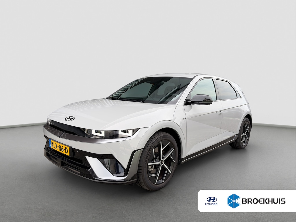 Hyundai Ioniq 5 N Line Business 84 kWh 229pk RWD | Carplay | 20-inch Velgen | Halfleder | LED | DAB | Climate | Adaptive Cruise | Handsfree achterklep | Stoel- en stuurverwarming | Bose Audio |Warmtepomp | Camera | Draadloze telefoonlader | Privacyglass