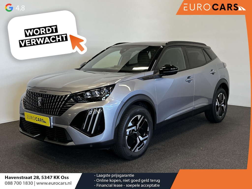 Peugeot 2008 1.2 PureTech 130pk Automaat GT-Line Navigatie Apple Carplay/Android Auto Camera Parkeersensoren Ledverlichting Cruise Control Virtual Cockpit Climate Control Lichtmetalen velgen
