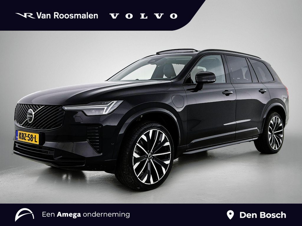 Volvo XC90 2.0 T8 Plug-in hybrid AWD Ultra Dark | Luchtvering | B&W | Massage | Trekhaak | 360-Camera |