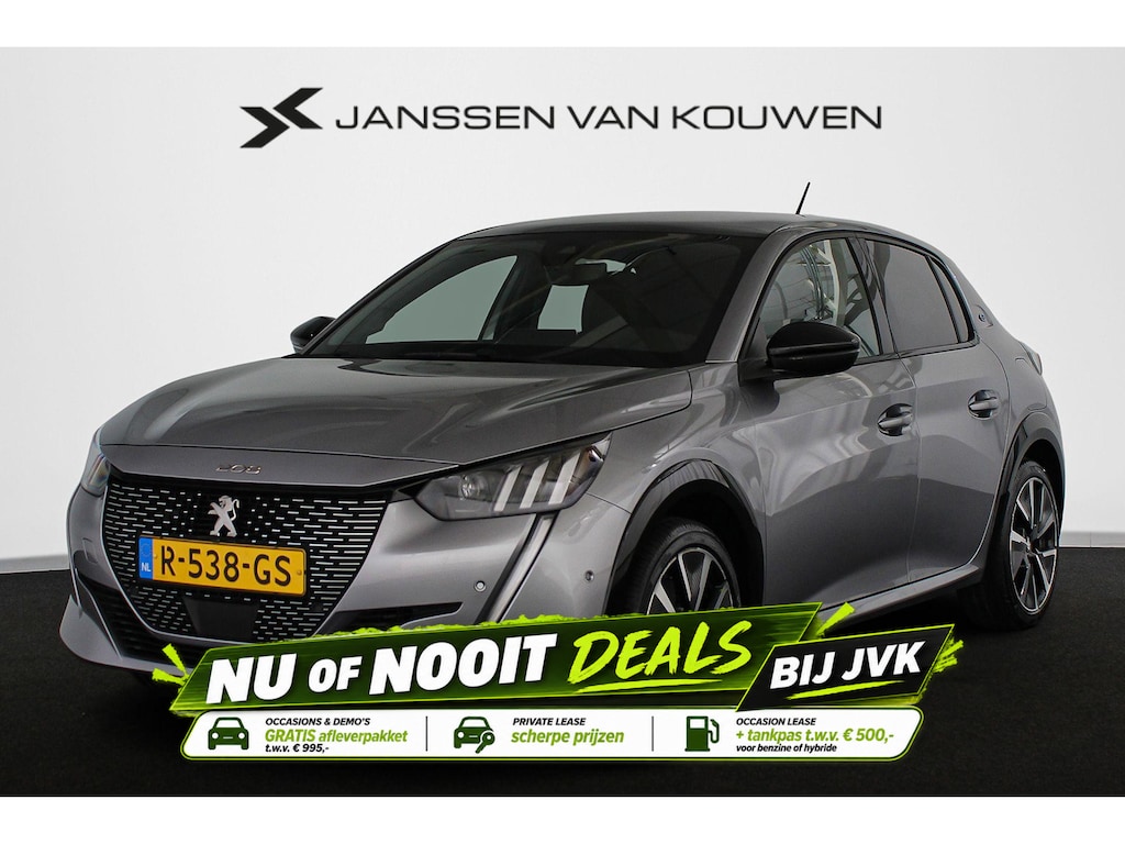 Peugeot e-208 EV GT Pack 50 kWh Panoramadak Stoelverwarming Adaptieve Cruise