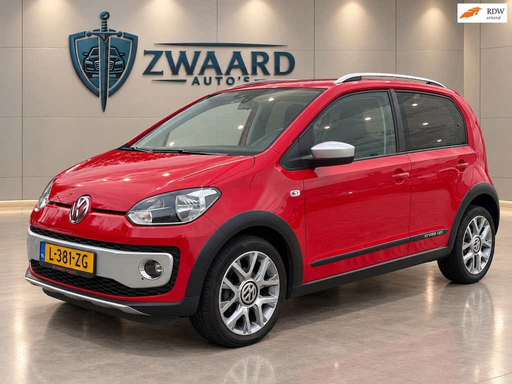 Volkswagen Up! 1.0 cross up! BlueMotion l Cruise l Airco l Stoelverwarming l Elect Ramen+Spiegels l Parkeersensor Achter l
