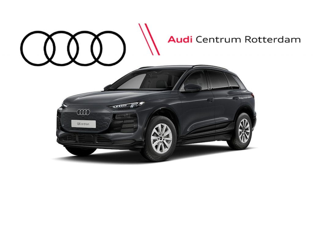 Audi Q6 e-tron edition 83 kWh | Trekhaak | Warmtepomp | 360 camera | Matrix LED verlichting | Keyless | Adaptieve cruise control | Dodehoekdetectie | Stoel- en stuurwielverwarming |