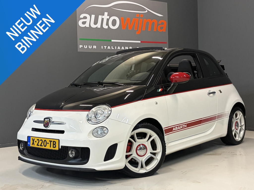 Fiat 500 1.4 140pk Abarth cabrio Leder, Xenon, interscope Hifi