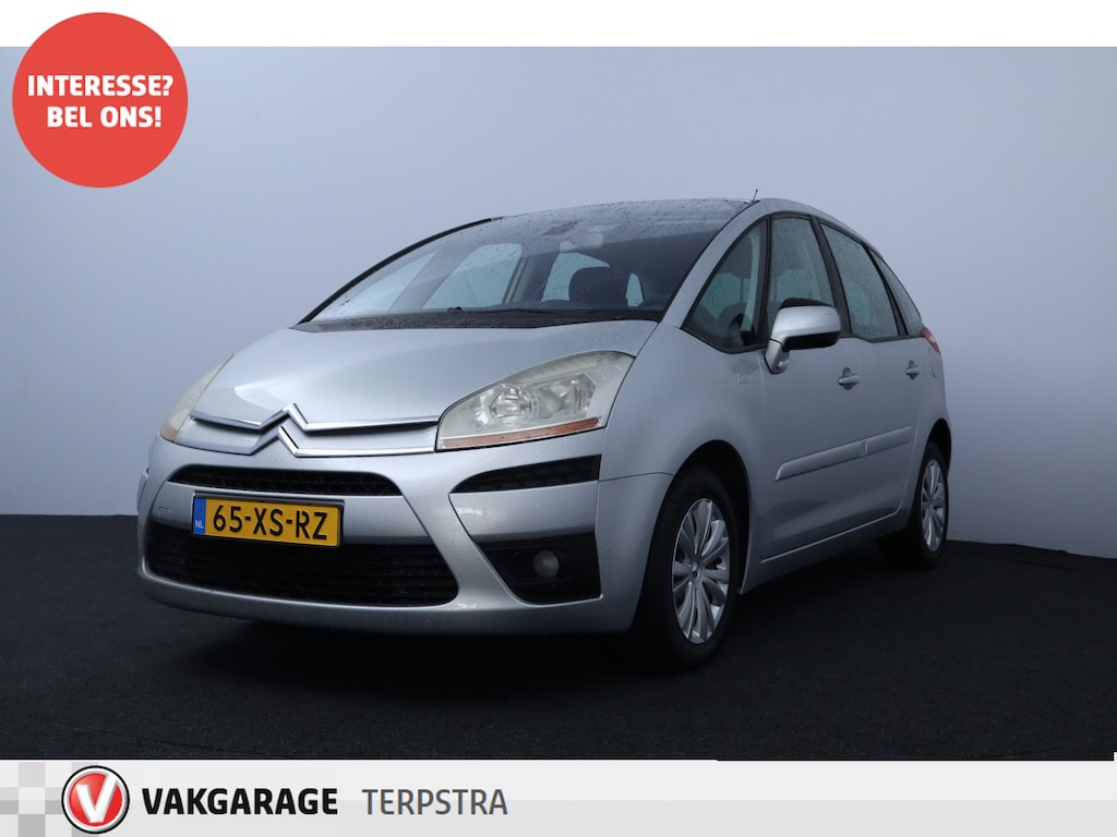 Citroën C4 Picasso 1.8-16V Ambiance 5p./ Panorama-Raam/ Trekhaak/ Clima/ Cruise/ Elek. pakket/ Isofix/ Armsteun/ Multi. Stuur/ Mistl./ PDC.