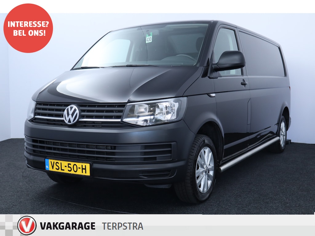 Volkswagen Transporter 2.0 TDI L2H1/ Automaat/ Trekhaak/ Apple + Android/ Stoelverw./ Zij-Schuifdeur Rechts/ Airco/ Navi/ Cruise/ Bluetooth/ Elek.Pakket/ PDC achter.