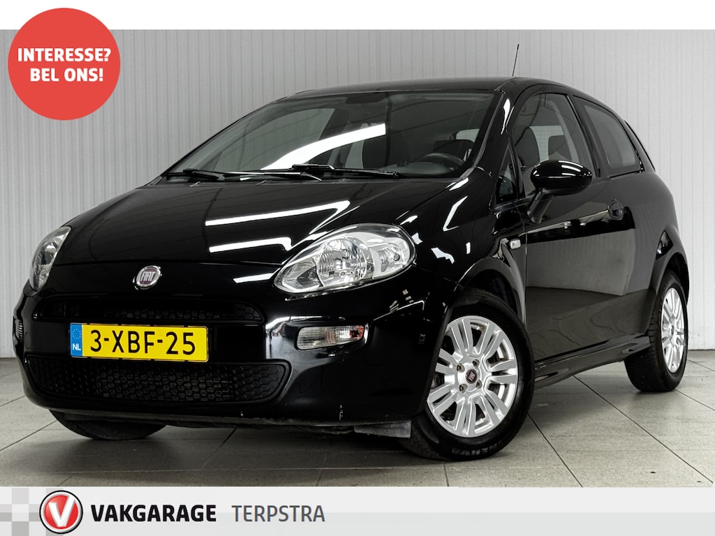 Fiat Punto Evo 0.9 TwinAir Street/ 15''LMV/ AIRCO!/ Multi.Stuur/ Radio-CD+AUX&USB/ Elek.Pakket/ Isofx/ Metallic Lak/ C.V.afstand.