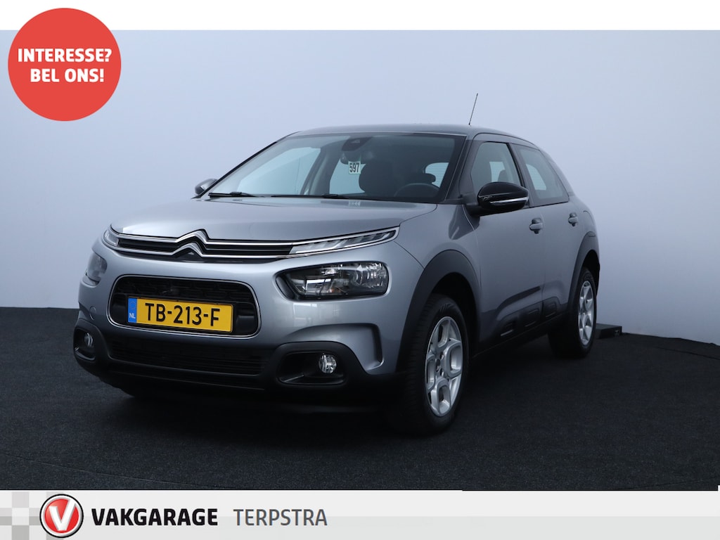 Citroën C4 Cactus 1.2 PureTech Business/ D-Riem verv: 78.000 KM!/ DEALER ONDERHOUDEN!/ Apple + Android/ Lane-Assist./ 16'' LMV/ DAB+/ Navi/ Clima/ Cruise/ Elek. pakket/ Bluetooth/ Multi. Stuur/ LED Dagrijverl.