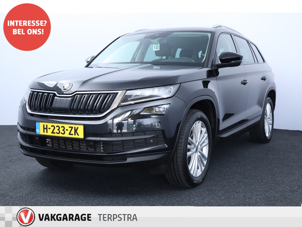 Skoda Kodiaq 1.5 TSI Limited Business Edition 7 Persoons /AUTOMAAT! /Trekhaak /LED Koplampen /Apple + Android /DAB+! /Camera /19"LMV /Navi /Climat /Cruise /Adaptief Cruise /Elek. pakket /Bluetooth /Stoelverw. /Isofix /Armsteun.