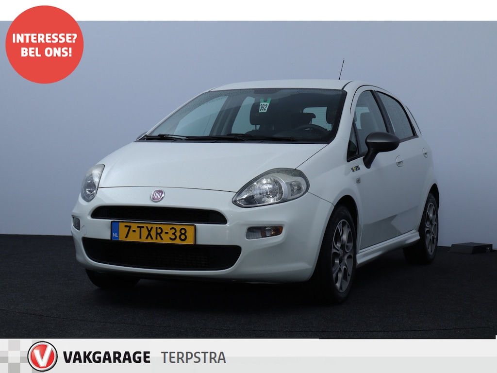 Fiat Punto Evo 0.9 TwinAir Young/ Airco!/ Bluetooth/ Radio-CD+AUX&USB/ Elek.pakket/ Isofix/ Deelbare Achterbank.