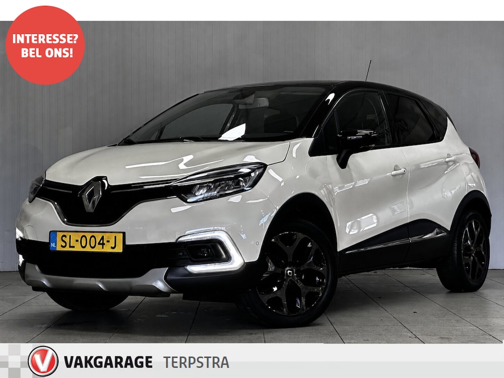 Renault Captur 0.9 TCe Edition One/ LED Koplampen/ Camera/ Stoelverw./ 17''LMV/ Clima/ Navi/ Cruise/ Bluetooth/ Multi.LEDER.Stuur/ Elek.Pakket/ Isofix/ PDC V+A.