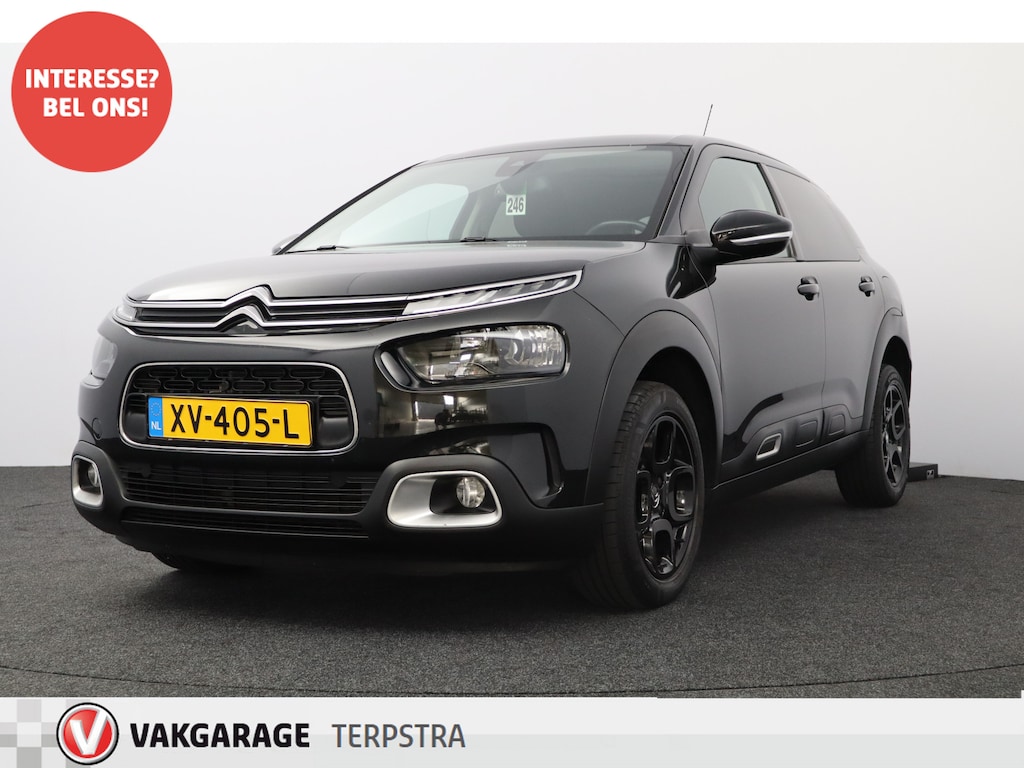Citroën C4 Cactus 1.2 PureTech Business /D-Riem Verv. 111.000KM! /Pano-Dak! /Camera /Apple + Android /DAB+! /Lane Assist /Navi /Climat /Cruise /Elek. pakket /Bluetooth /Regensensor /16"LMV /Extra getint glas /PDC.