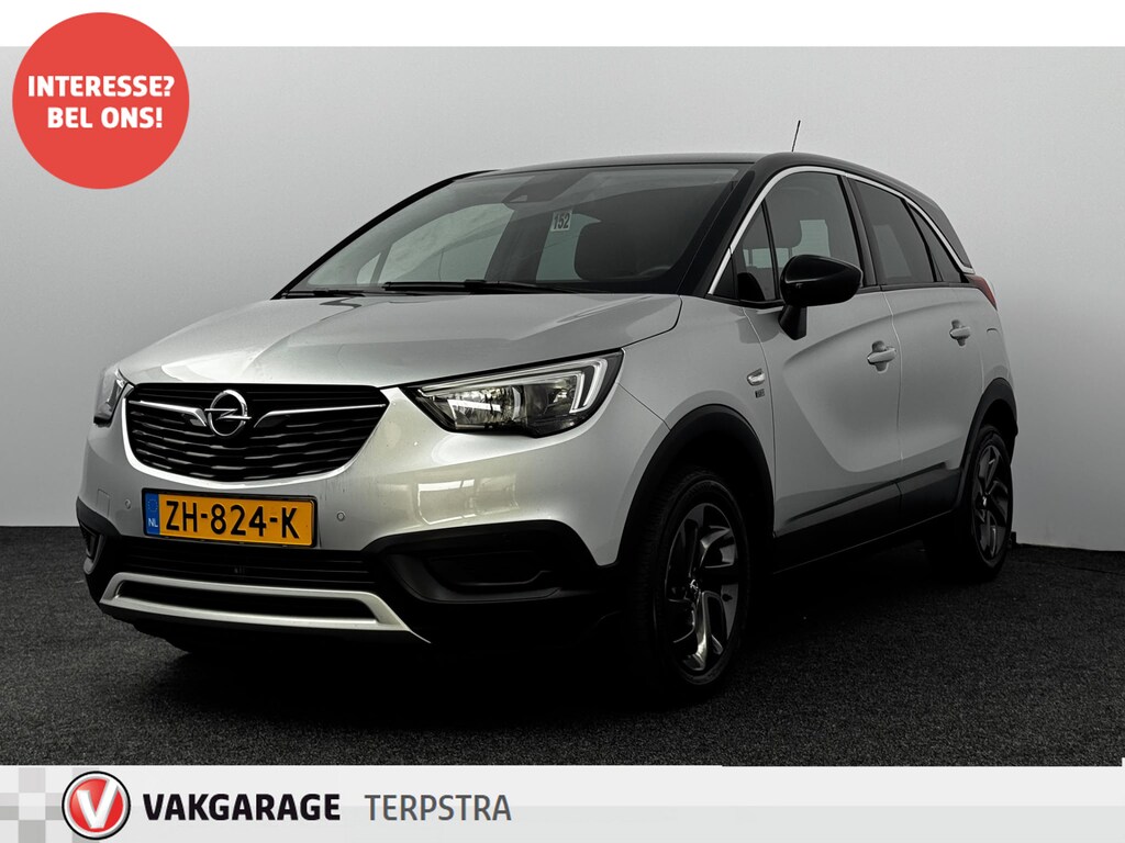 Opel Crossland X 1.2 Turbo 120 Jaar Edition /AUTOMAAT! /Two Tone! /Apple + Android /DAB+! /Navi /Airco /Cruise /Elek. pakket /Bluetooth /PDC V+A /LED Dagrijverl. /16"LMV /Isofix.