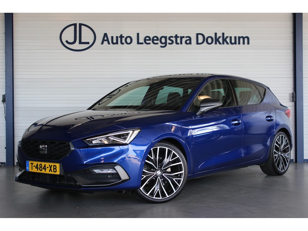 SEAT Leon 1.4 TSI eHybrid PHEV FR SOH 92% | Trekhaak | Camera | Eibach | Adapt. Cruise | Carplay | Navi | Bluetooth | 19" LMV | PDC V+A