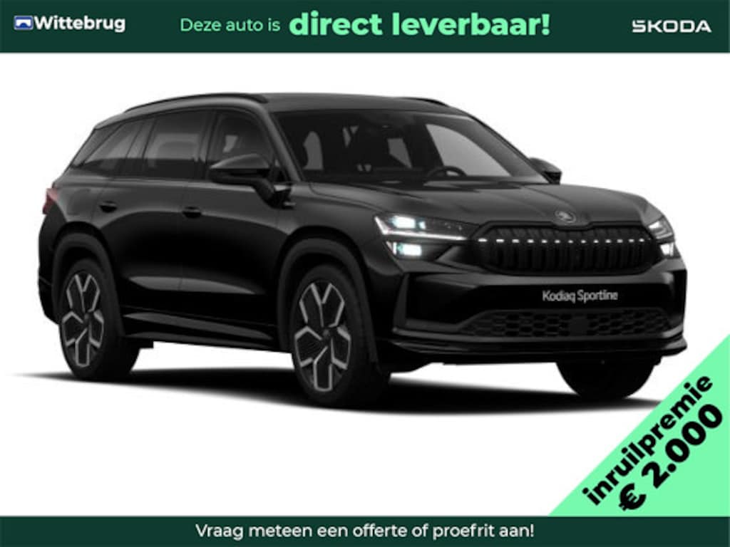 Skoda Kodiaq 1.5 TSI PHEV Sportline Business Comfort pakket / Panoramadak / Simply Clever Familie / Trekhaak / 20 inch / Winter