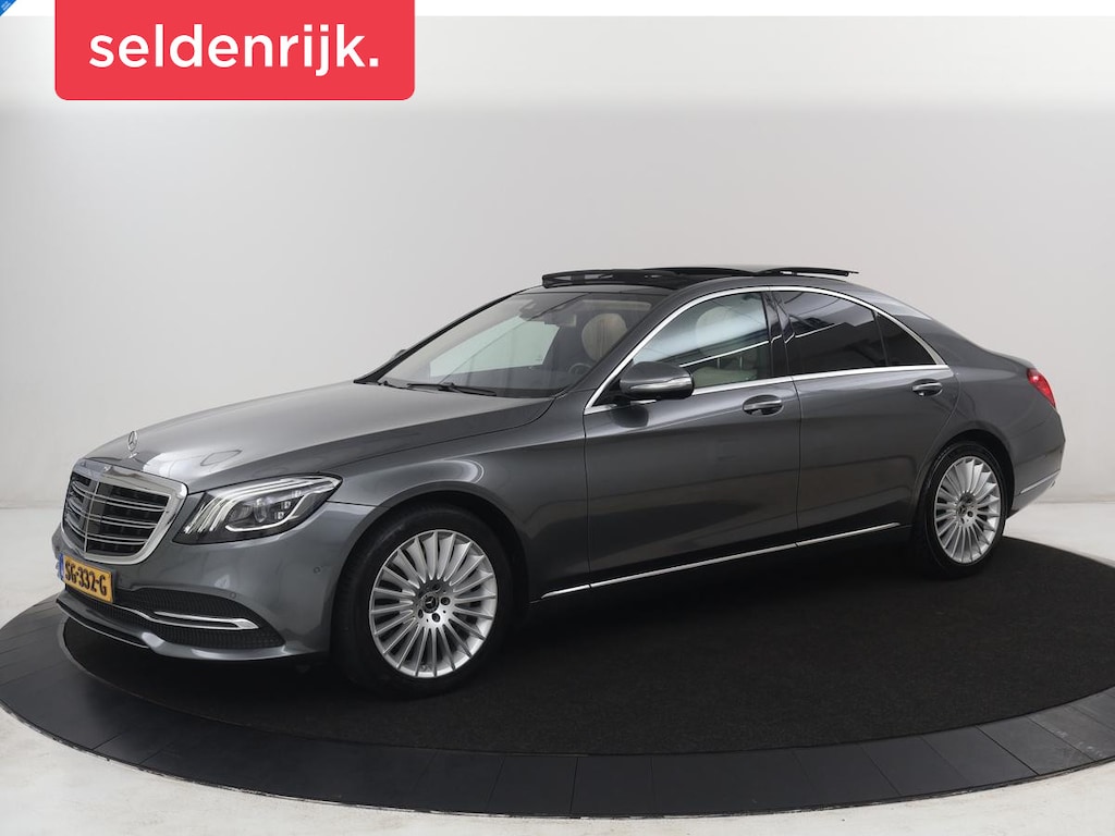 Mercedes-Benz S-klasse 450 | Panoramadak | Burnmester Premium | Massage | Adaptive cruise | 360 camera | Head up | Sfeerverlichting | Stoelkoeling | Memory |