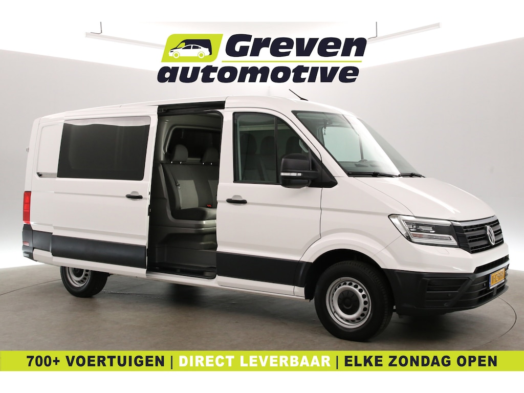 Volkswagen Crafter 2.0 TDI 140PK L3H2 | DC | 6 Zits | 3000KG Trekgew. | Airco | Camera | Cruise | Carplay | Parkeersens.