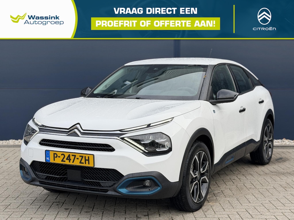 Citroën E-C4 Feel 50 kWh | Apple Carplay/Android Auto | Parkeerhulp | Voorruitverwarming | Stuurverwarming | Stoelverwarming | Cruise Control