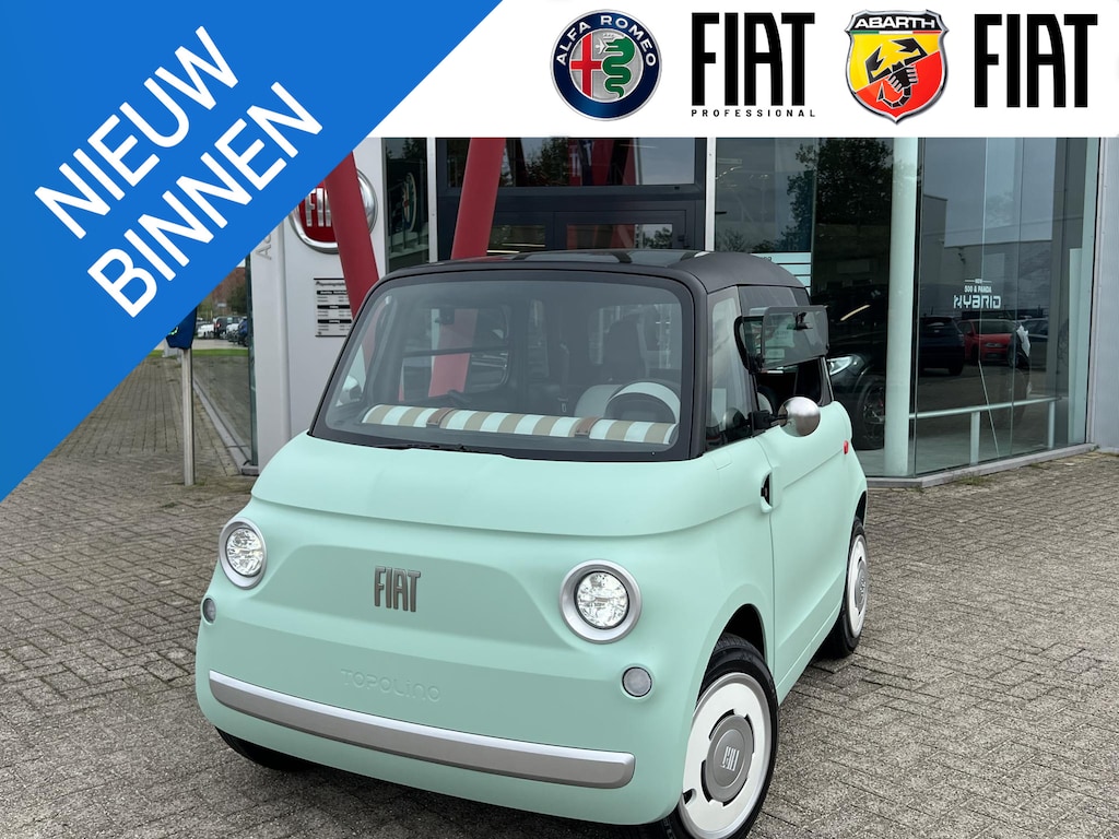 Fiat Topolino | Nieuw dashboard | Direct leverbaar | LED koplampen | Smartphonehouder