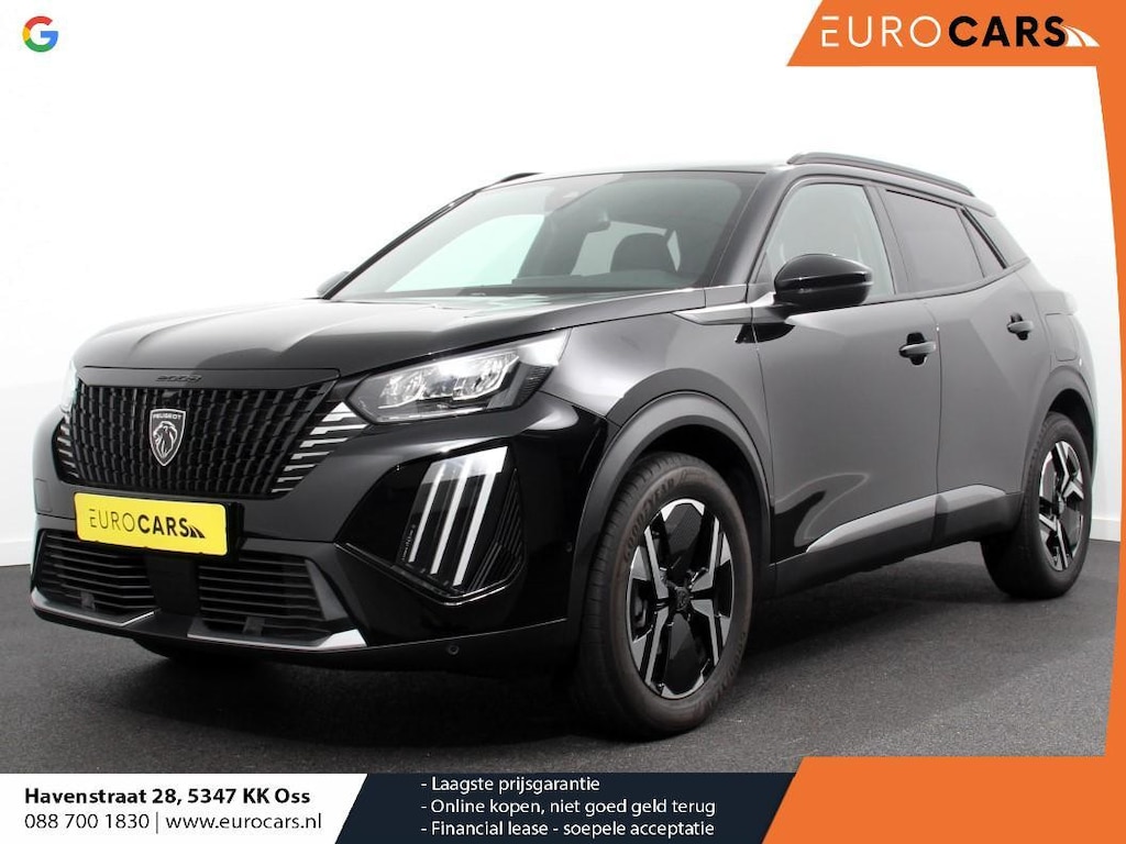 Peugeot 2008 1.2 PureTech 130pk Automaat Allure Navigatie Apple Carplay/Android Auto 360 camera Parkeersensoren Blind Spot Assist Adaptive Cruise Control Stoelverwarming Getinte ramen Climate Control