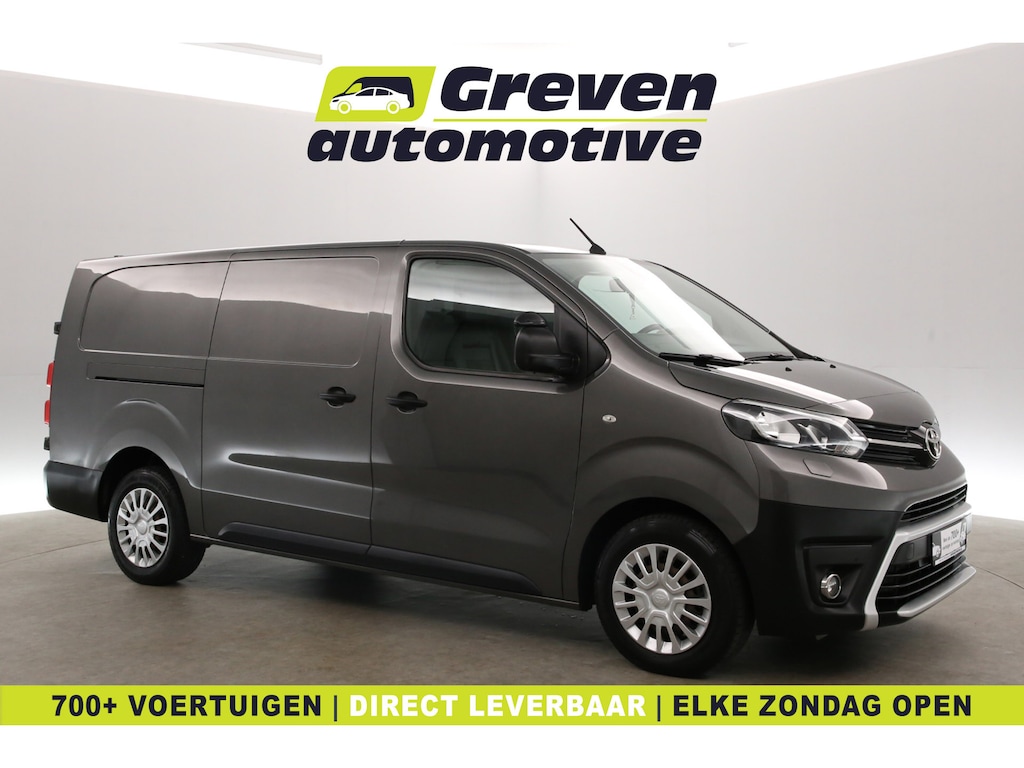 Toyota ProAce 2.0D L3H1 | Automaat | Airco | Camera | Cruise | 3 Zits | Carplay | Trekhaak | 2xSchuifdeur