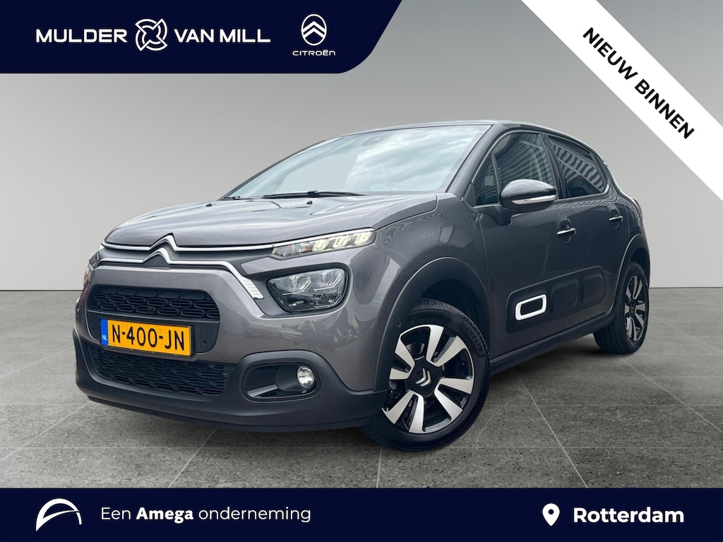 Citroën C3 Shine Business 1.2 83pk | STOELVERW. | KEYLESS ENTRY | NAVI | CAMERA | APPLE CARPLAY / ANDROID AUTO | DODEHOEKBEW. | TWO TONE | 16" LM VELGEN