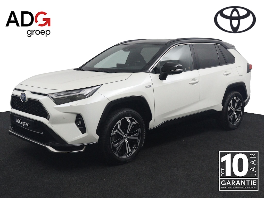 Toyota RAV4 2.5 Plug-in Hybrid AWD Bi-Tone Plus | Trekhaak | 360 Camera | JBL | Stoel en stuurverwarming | Navigatie | AWD | Head Up Display | Stoelverkoeling |