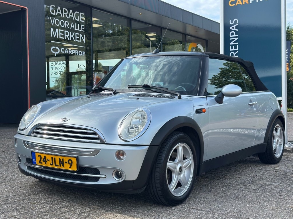 MINI Mini 1.6 Cooper Chili Cabrio Goed onderhouden'' Airco - Elektrische ramen ''