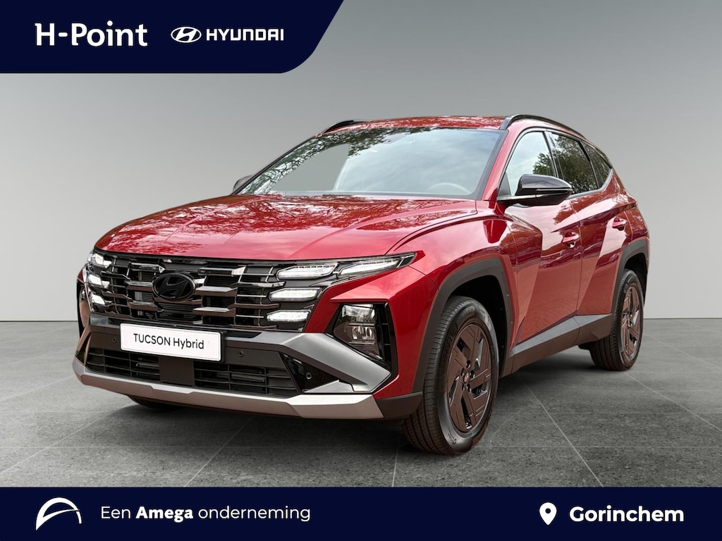 Hyundai Tucson 1.6 T-GDI HEV Pure Edition | BLACK PACK | DODEHOEKDETECTIE | STOEL + STUUR VERWARMING | CLIMA | NAVI |