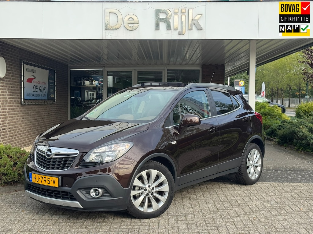 Opel Mokka 1.4 T Cosmo | Pano, Navi, Stoel+Stuurverw., Camera, Climate, Cruise, DAB, Trekhaak afn., 18'' LMV | Dealeronderhouden |