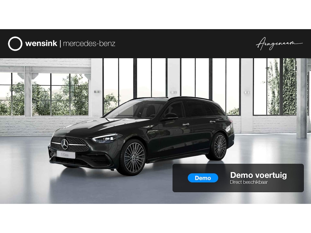 Mercedes-Benz C-klasse Estate 300e 140 Years Edition | Panoramaschuifdak | Comfort-Pakket | Winterpakket | AMG-line | Parkeerpakket |
