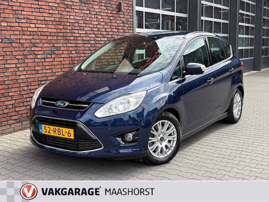Ford C-Max 1.6 SCTi Titanium ParkeerSensoren/Trekhaak/Clima/Cruise/Bluetooth/LM-16"