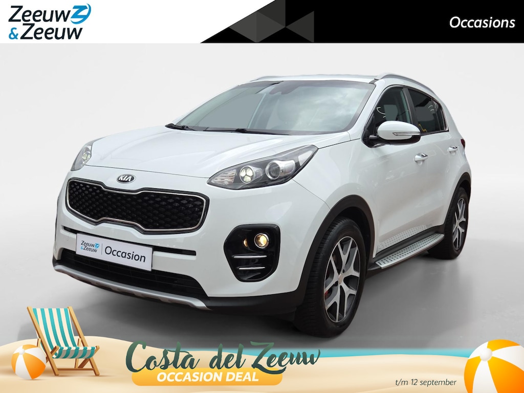 Kia Sportage 1.6 GDI DynamicLine | Dealer Onderhouden | Stoelverwarming voor en achter | camera | Navigatie | Cruise Control | LM Velgen 17" | Lader | 12 Maanden BOVAG Garantie |