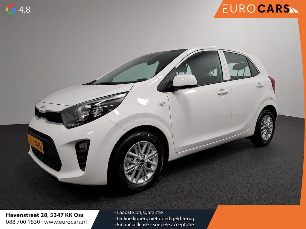 Kia Picanto 1.0 DPi Automaat DynamicLine Navigatie Apple Carplay/Android Auto Airco Camera DAB Lichtmetalen velgen Bluetooth