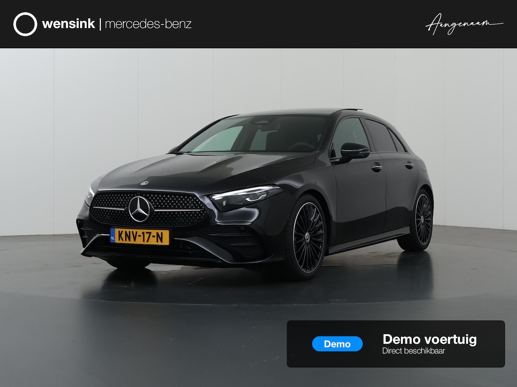Mercedes-Benz A-klasse 180 Business Solution AMG | Panoramaschuifdak | Premium plus | Head-Up | Stoelverwarming | Achteruitrijcamera |  MULTIBEAM LED |