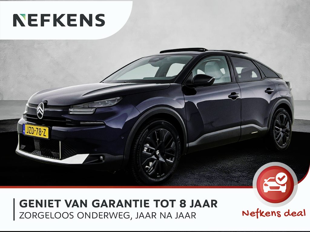 Citroën C4 1.2 Hybrid 145pk Max Automaat | Elektrische Verstelb. Bestuurdersstoel | Schuif-/Kanteldak | Camera Voor + Achter | 18"LMV | LED | Dodehoekdetectie |