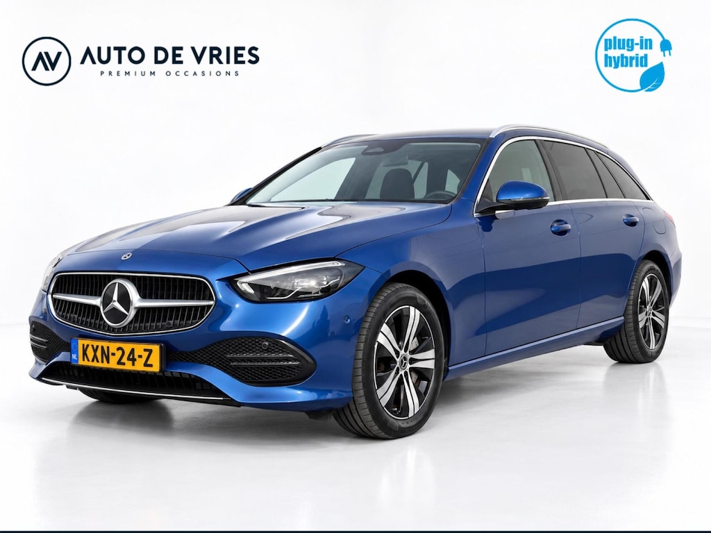 Mercedes-Benz C-klasse Estate 300 e 313pk Luxury Line | Half leder | Camera | Full LED | Privacy glass