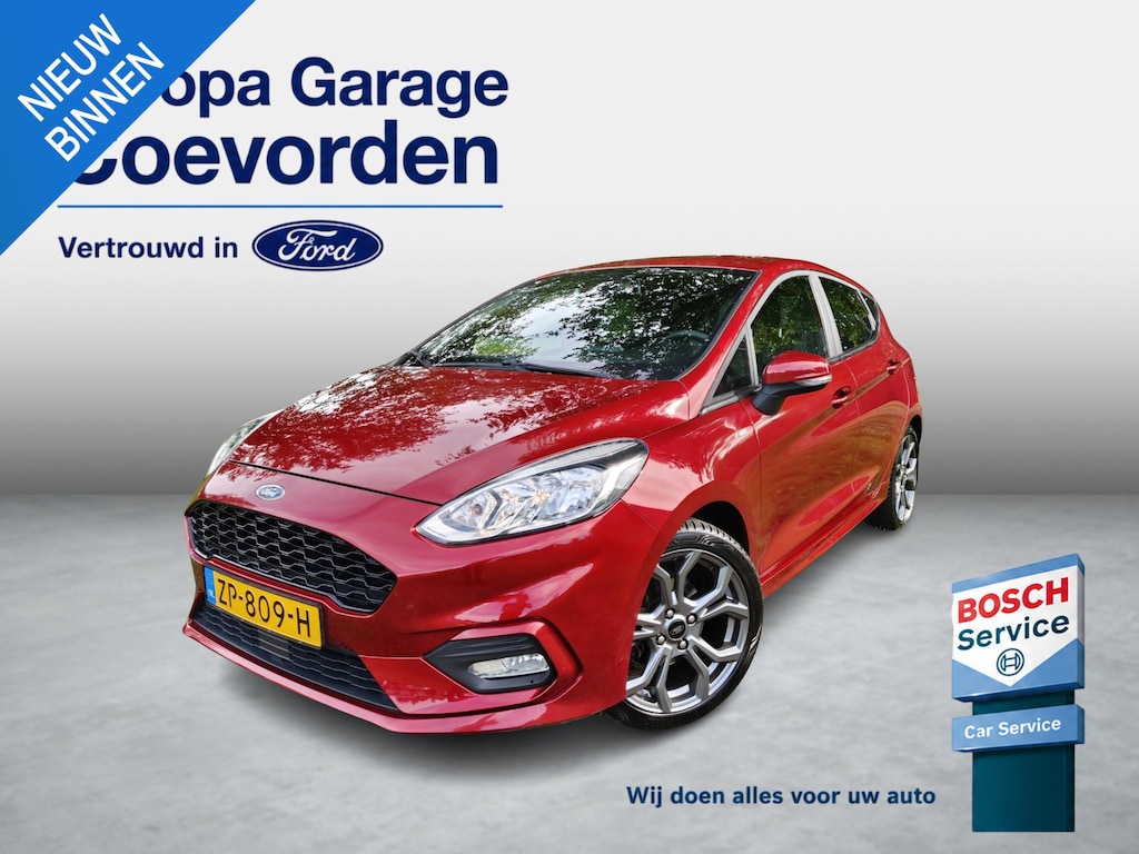 Ford Fiesta 1.0 EB ST-Line | CLIMA | NAVI | CRUISE | DODEHOEK DETECTIE |