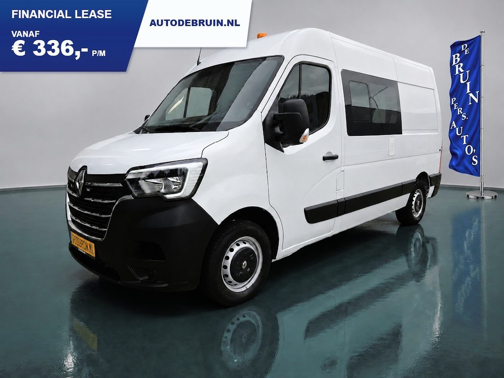 Peugeot Boxer /Renault Master 2.3 dCi L2H2 DC 7-Persoons Airco Cruisecontrol 136Pk Dubbelcabine