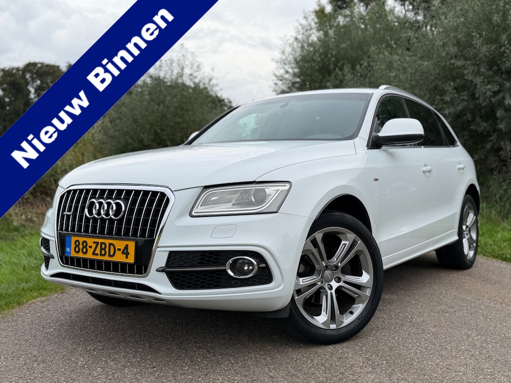 Audi Q5 2.0 TFSI quattro S Edition / Automaat / NL Auto / NAP / Stoelverwarming / Panoramadak / Afneembare trekhaak /