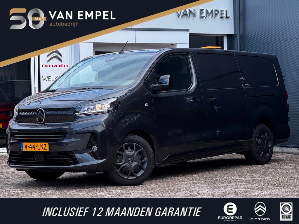 Citroën E-Jumpy L3 136 75 kWh | 95% SOH | NL-Auto | 2x Schuifdeur | 3 Persoons | 3-Fase | Camera | Navigatie | Virtual Cockpit